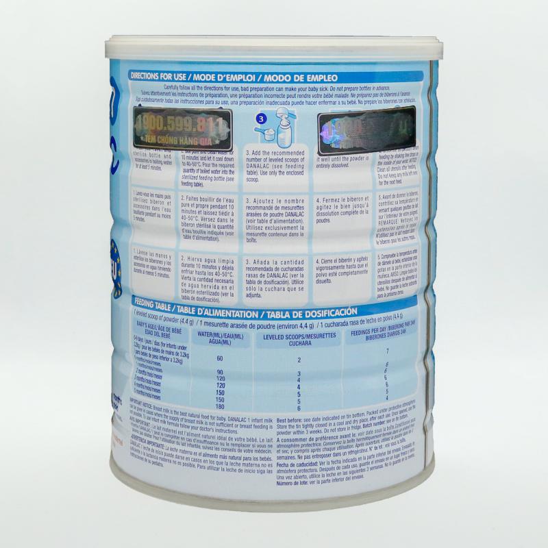 Sữa Bột DANALAC Số 1 – Hộp 800g