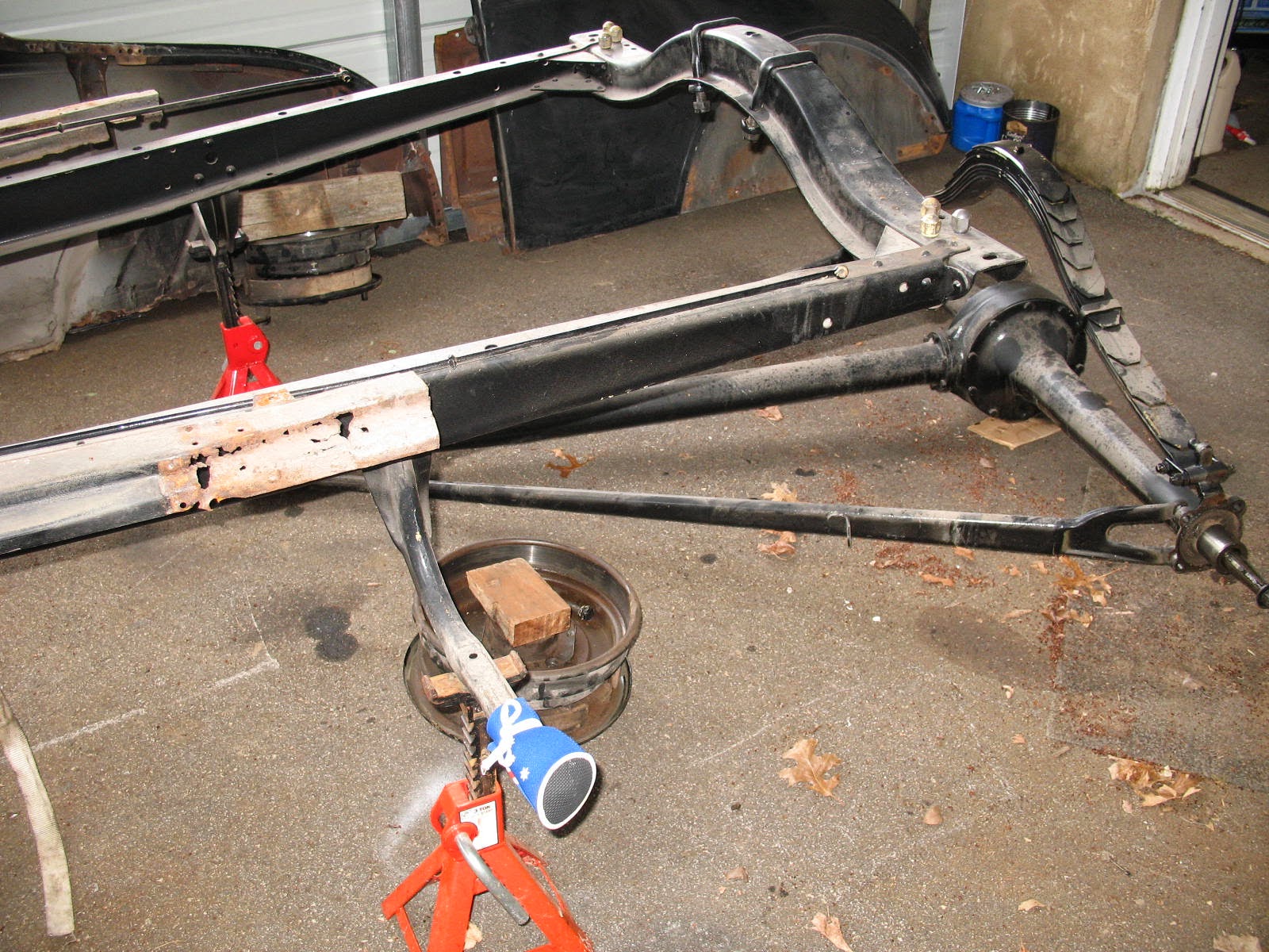 Royster Roadster: Rear End and Springs