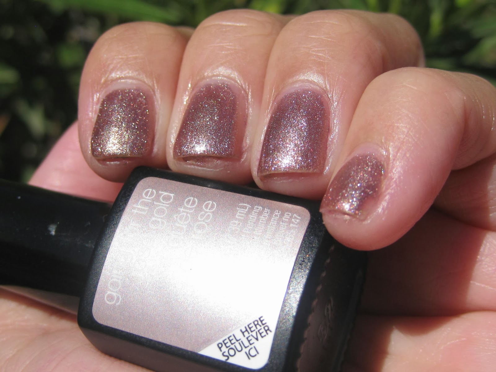 Sensationail Gel Polish Starter Kit and Going For The Rose Gold Gel