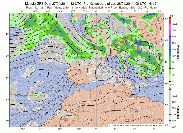 METEOSOJUELA. " Tu tiempo en el momento": abril 2014