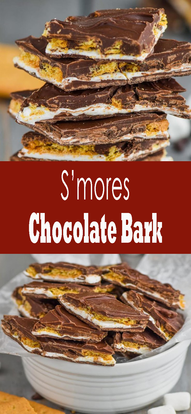 S’mores Chocolate Bark pinsgreatrecipes9