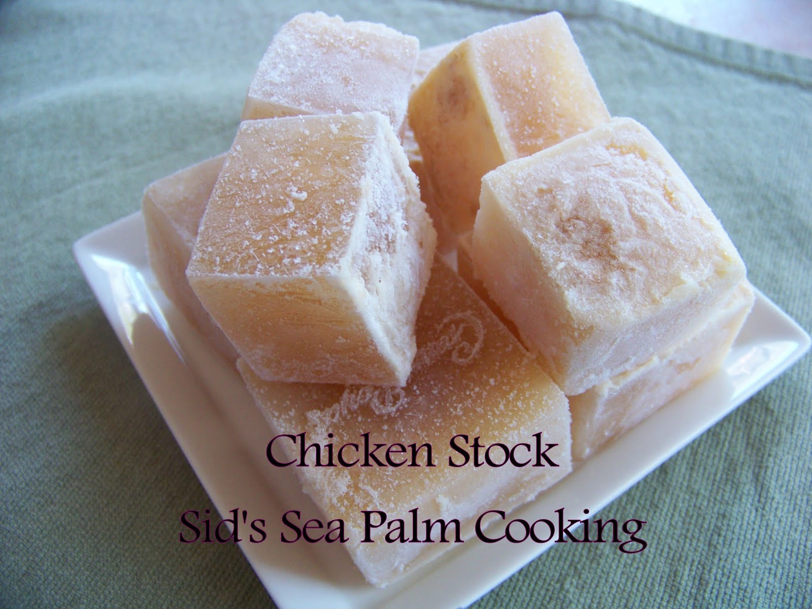 Homemade Chicken Stock Crock pot easy Sid's Sea Palm Cooking