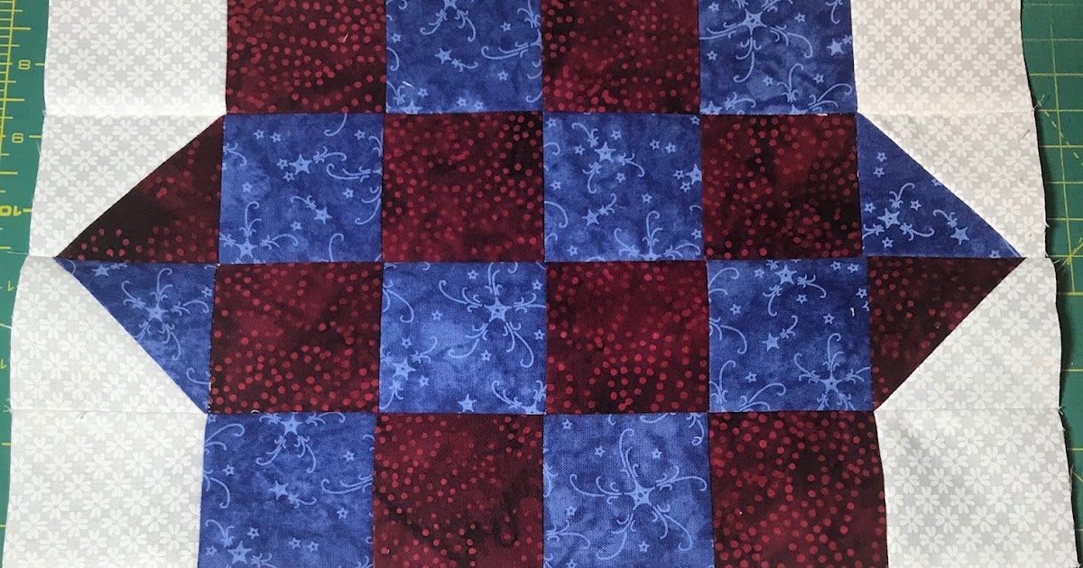 My Sewing Room Summer Soiree block 9