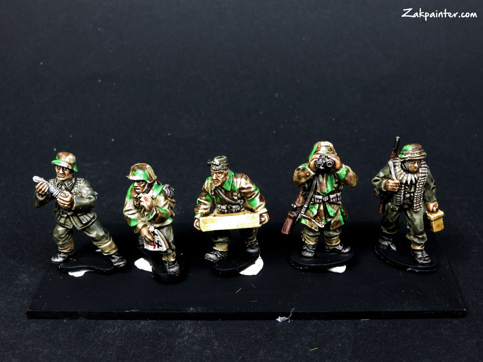 ZakGallery Painted 28mm WW2 GERMAN GRENADIERS (Late War)