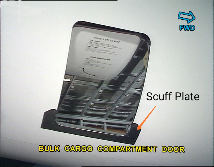 Aircraft Entry Door Scuff Plate