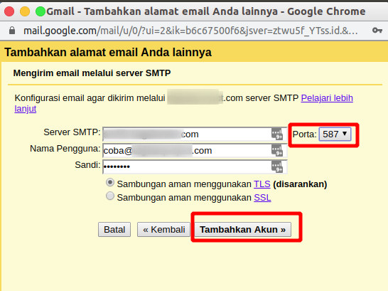 Cara Menghubungkan Email Domain Sendiri Ke Gmail