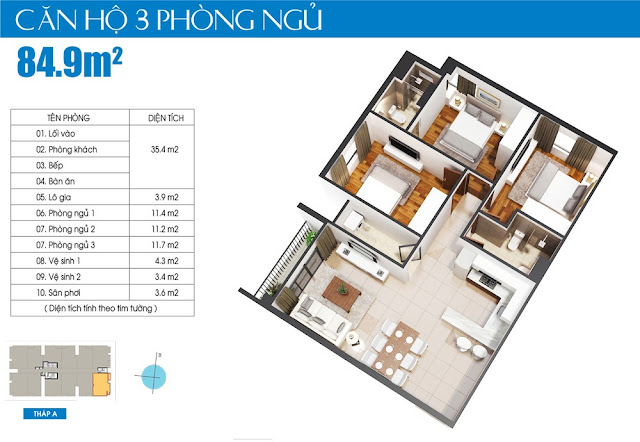 Chi tiết dự án căn hộ chung cư cao cấp luxcity quận 7 Thiet-ke-can-ho-luxcity-3PN-84.9m2
