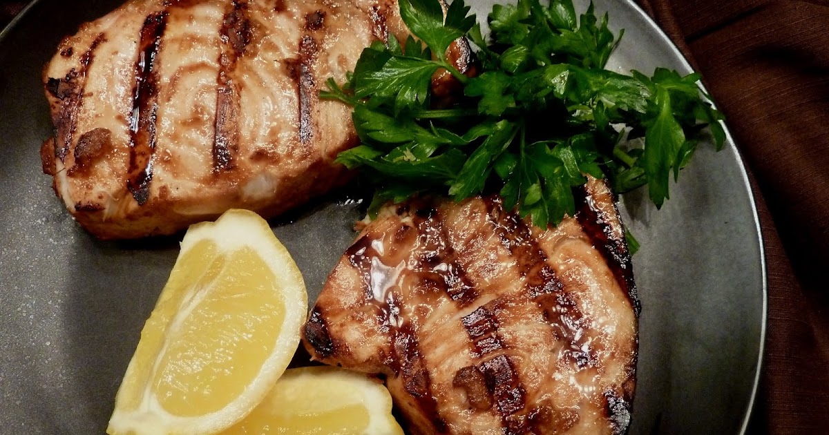 Cracked Pepper Indonesian Grilled Swordfish