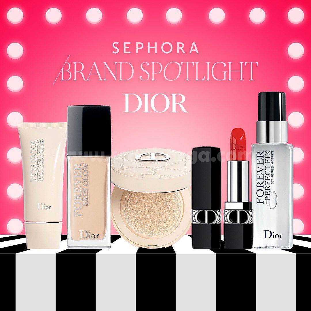 Promo SEPHORA Promo Get 100 Points + Free Shipping with on DIOR