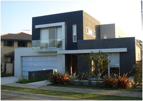 MODERN FACADE - SUSTAINABLE HOUSES