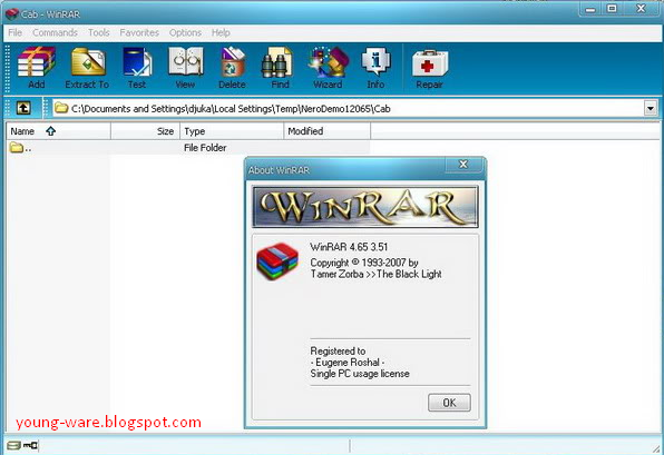 winrar v 4.65 download free