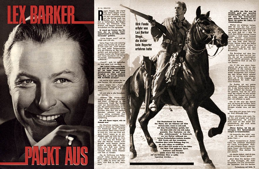 Lex barker photo