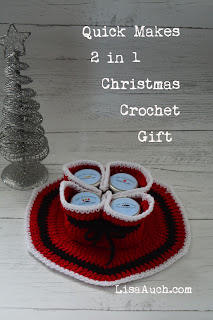 crochet hotpad chritmas crochet gift idea