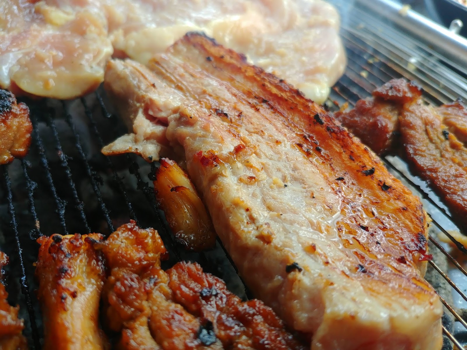 Korean BBQ Photo collection pork belly(Samgyeopsal) and galbi