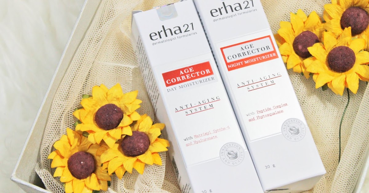 erha age corrector night moisturizer