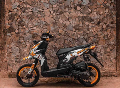 Modifikasi Beat Street Supermoto