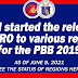 DBM started the release of SARO to DepEd Regions, as of June 9, 2021