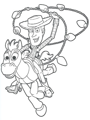 Toy Story Coloring Pages for Kids