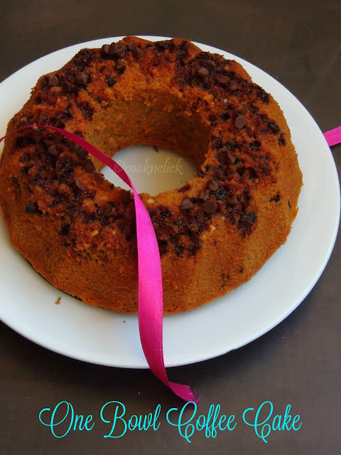 One Bowl COffee Cake, Coffee Cake