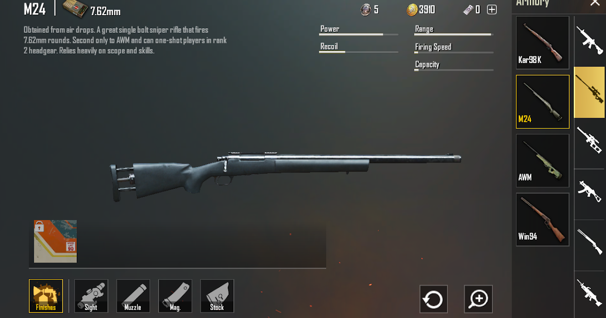 قناصة M24 Sniper PUBG