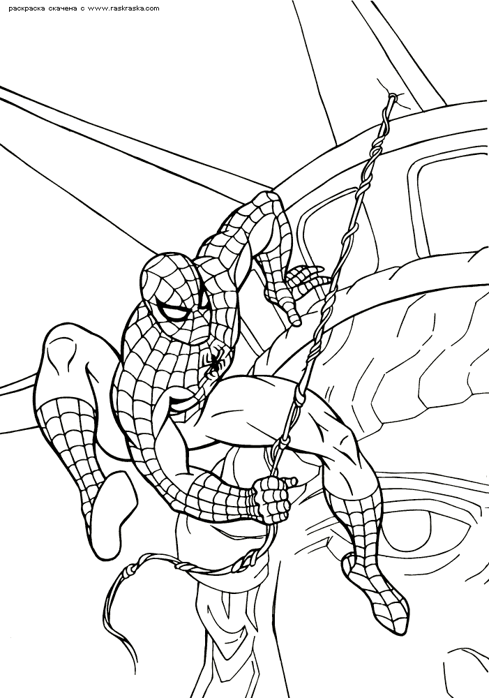spiderman ii coloring pages - photo #10