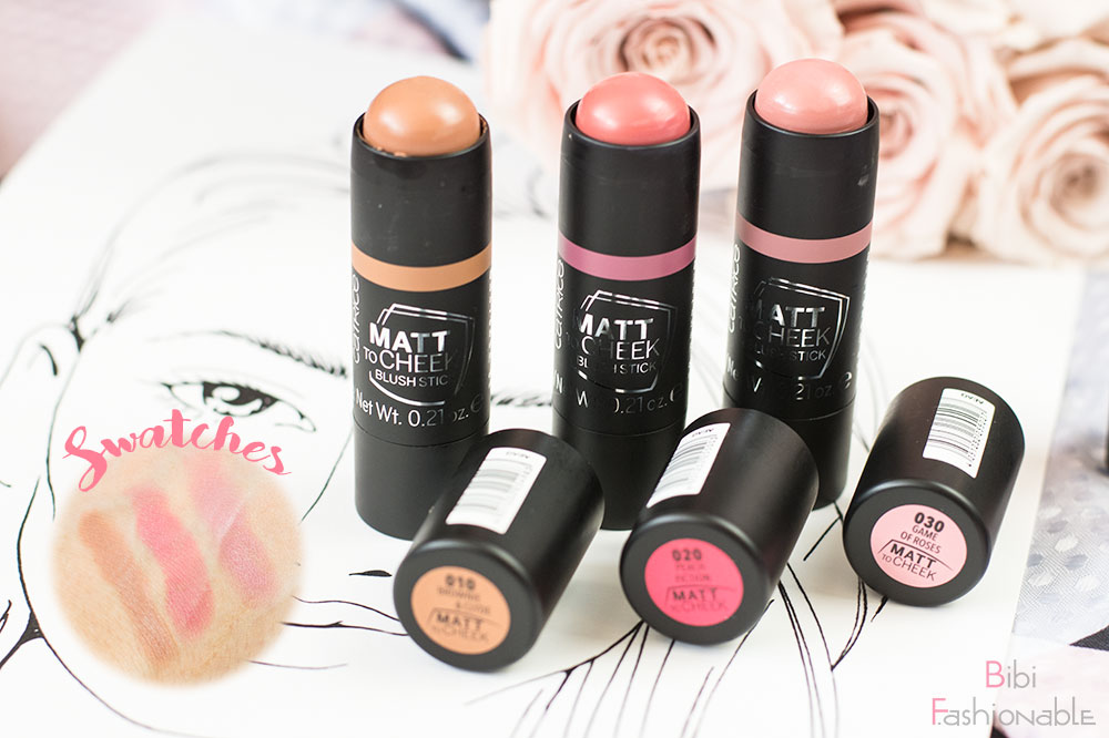 Catrice Strobe to Glow Highlighter & Matt to Cheek Blush Sticks Bibi