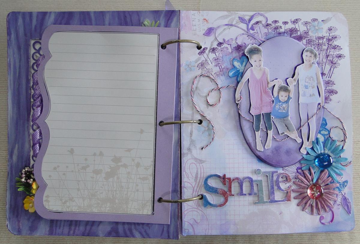 Scrappin' Patch Scrapbook Supplies NZ Meadowlark Album with Jean...