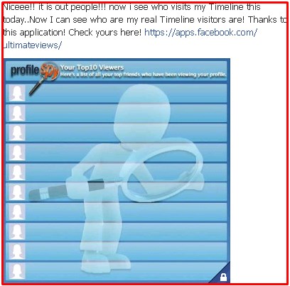 who is looking at facebook profile