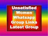 Unsatisfied Dating Women Whatsapp Group Links | Women's Fashion Whatsapp Group Link