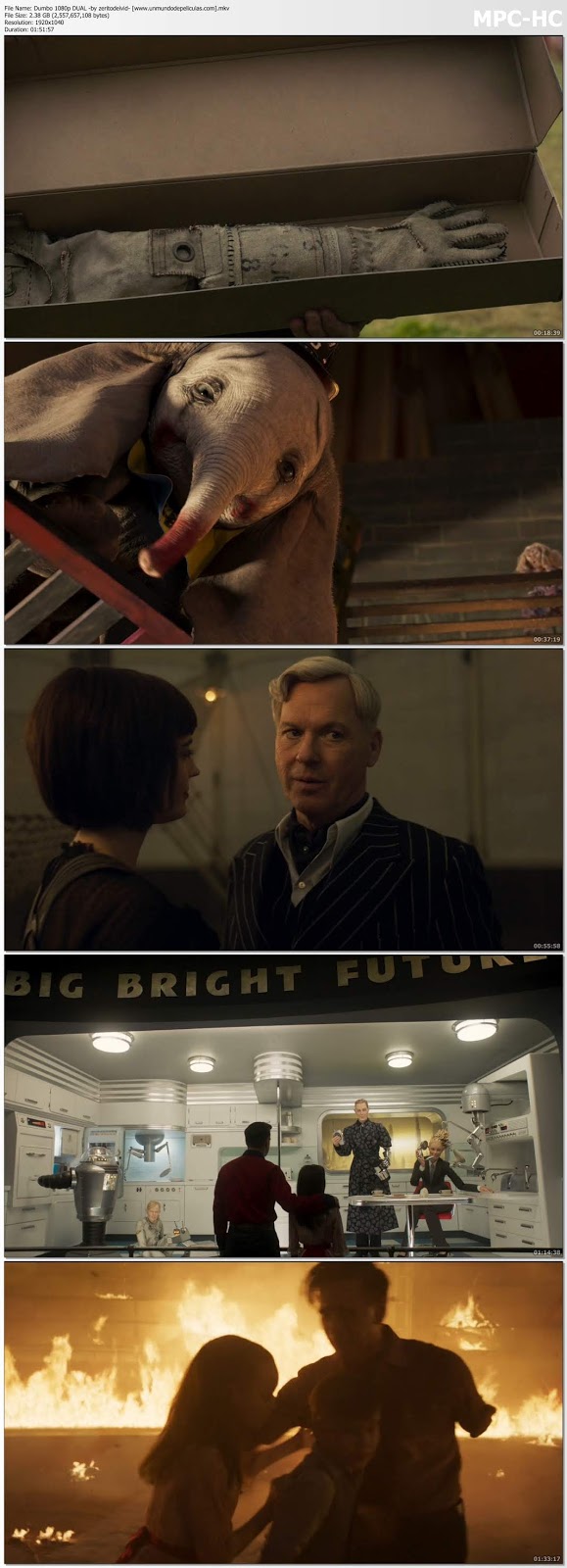 Capturas de la película.
