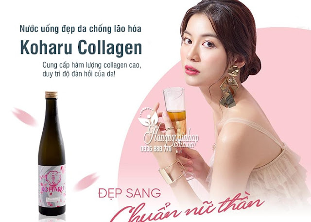 Nước uống làm đẹp da koharu Collagen có tác dụng gì Nước uống làm đẹp da koharu Collagen có tác dụng gì