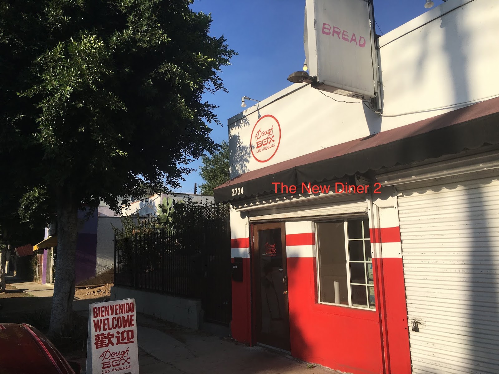 The New Diner 2 Dough Box Pizza & BreadMoved