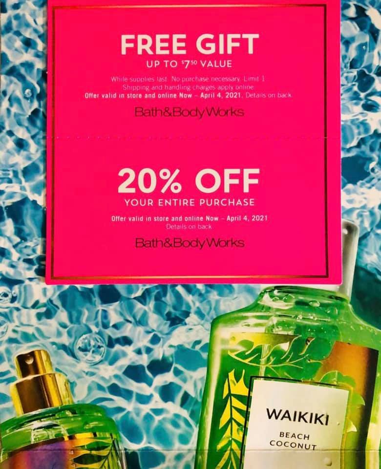 Life Inside the Page Bath & Body Works March 2021 Mailer Coupons