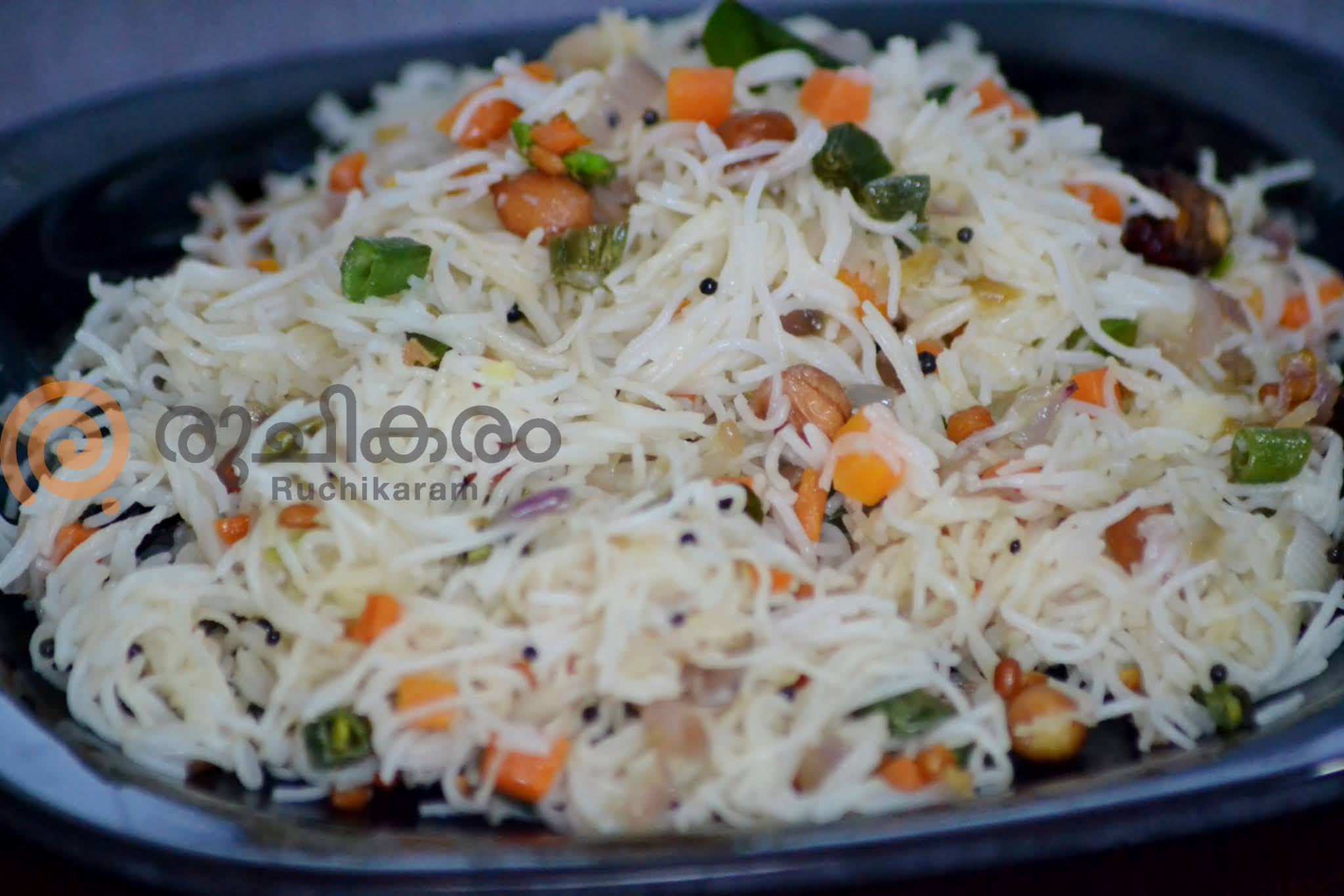 Ruchikaram Semiya Uppumavu Vermicelli Upma Breakfast Upma