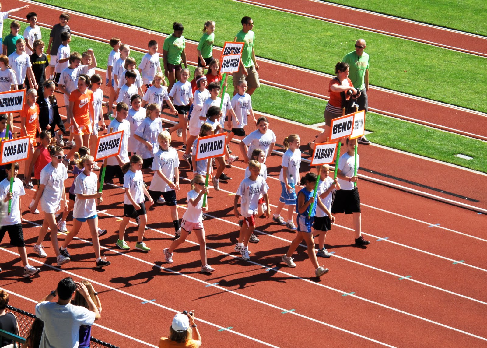 The Talbots State Hershey Track Meet in Eugene