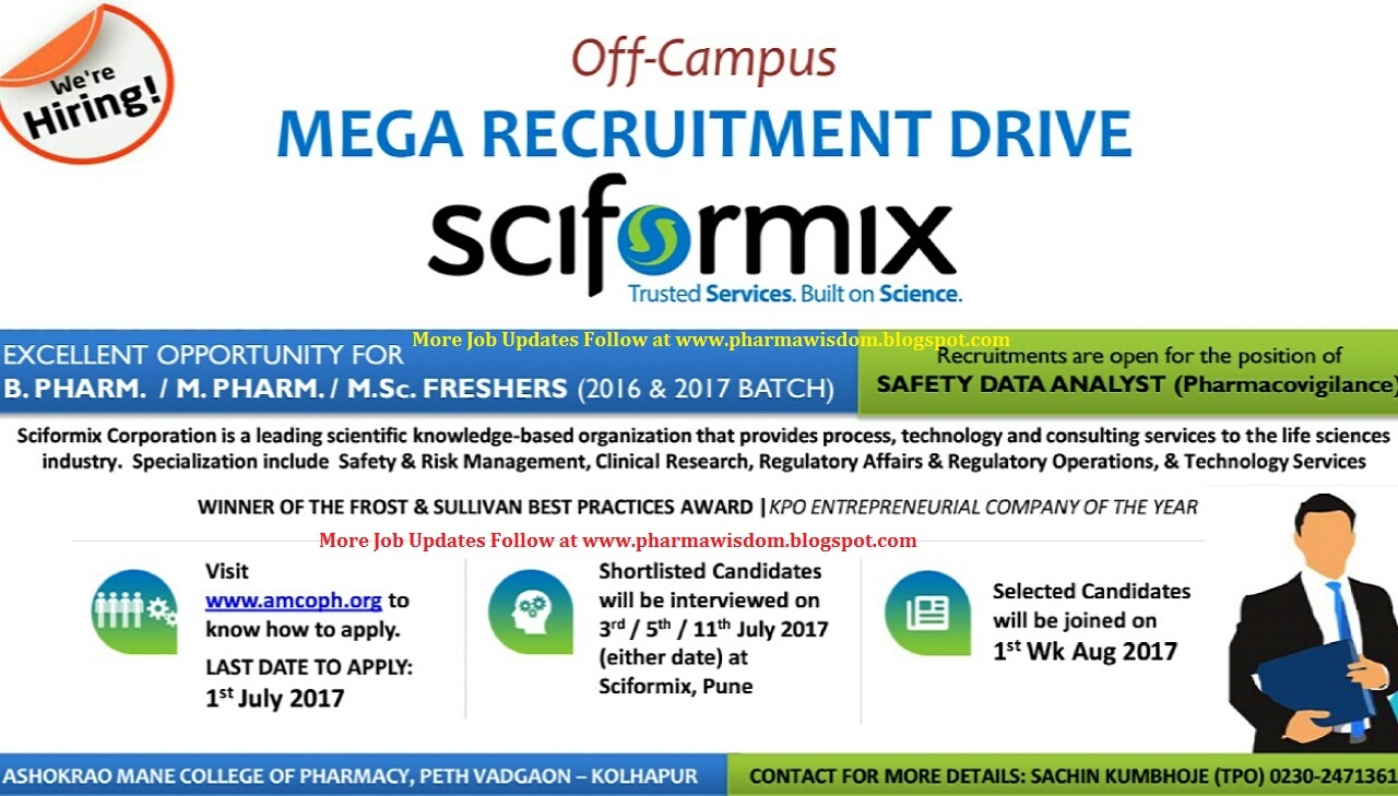 sciformix-technologies-pvt-ltd-mega-recruitment-drive-for-fresher-s-on-3rd-5th-11th-july