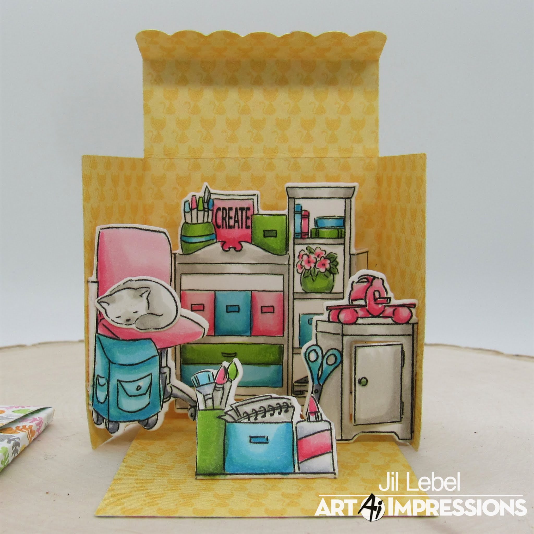 Art Impressions  Matchbooks Cat Accessories Set ̹ ˻