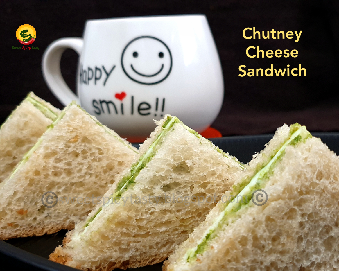 Sweet Spicy Tasty Chutney Cheese Sandwich Mumbai street food spl