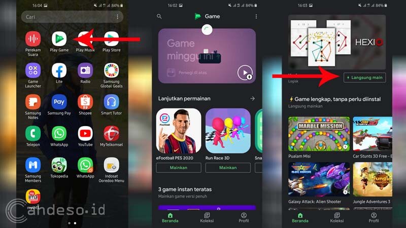 Cara Main Game Tanpa Install Di Hp Android Terbaru Cahdeso Mimpi Besar Anak Desa