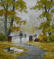 watercolor russian paintings watercolors ilya ru water painting landscape artists живопись илья художник акварель акварельная discover