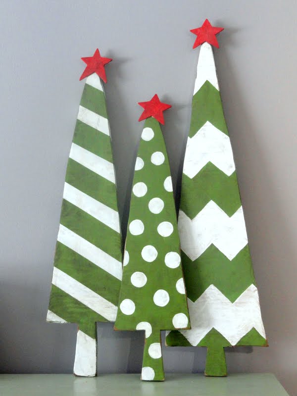 Kayboo Creations Wooden Christmas Trees