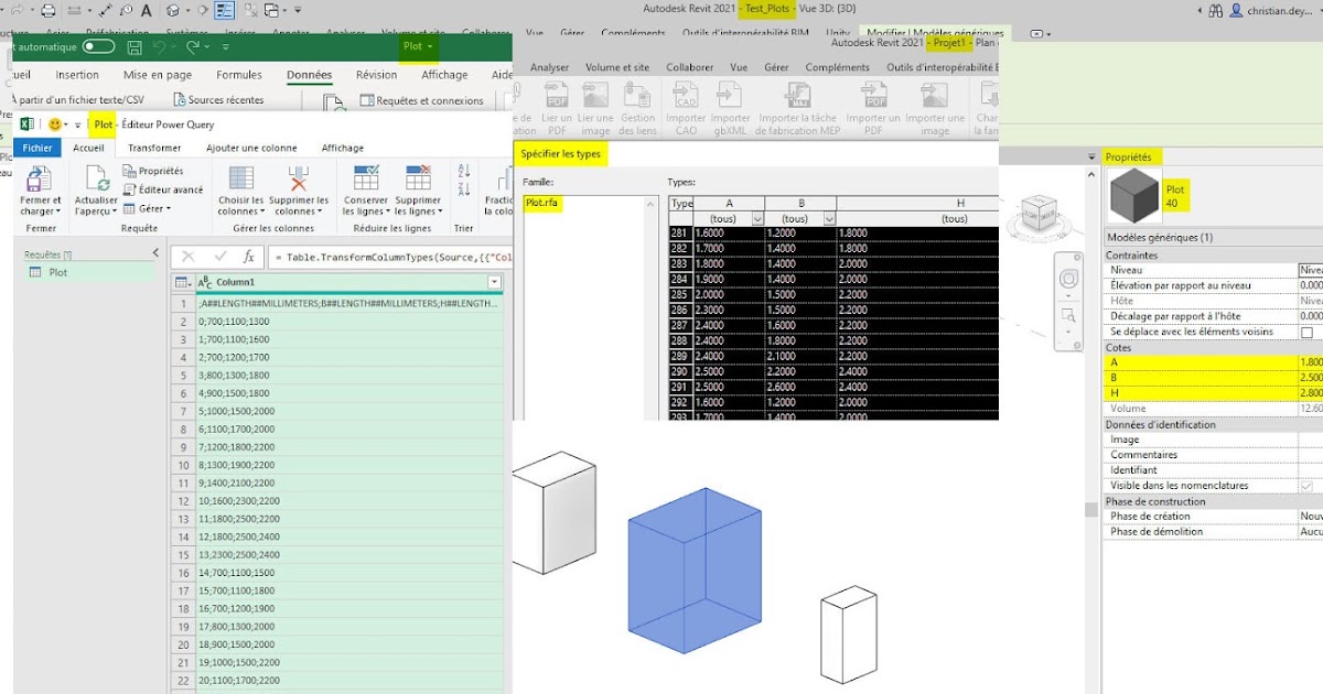RevitMémo Revit 2021_Catalogue de types