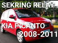 sekring dan relay KIA PICANTO 2008-2011