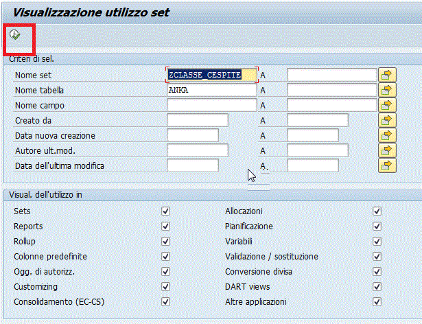 Informazioni utili e pratiche su SAP: ABAP - Creazione e utilizzo dei SET