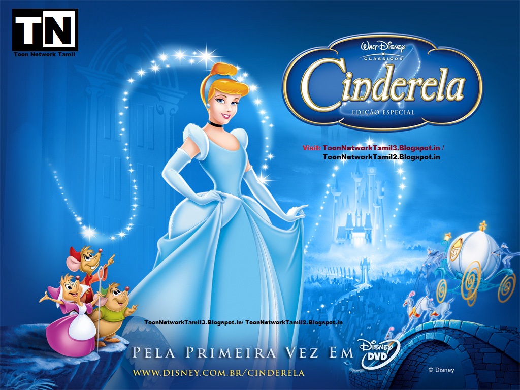 Cinderella (1950) BluRay 720p – [Tamil Dubbed] – x264 – 450MB – Toon