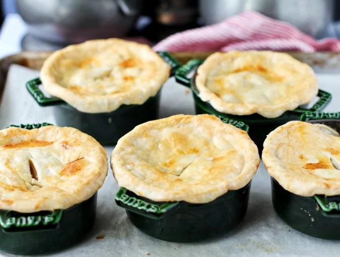 Leftover Turkey and Gravy Pot Pie Karen's Kitchen Stories