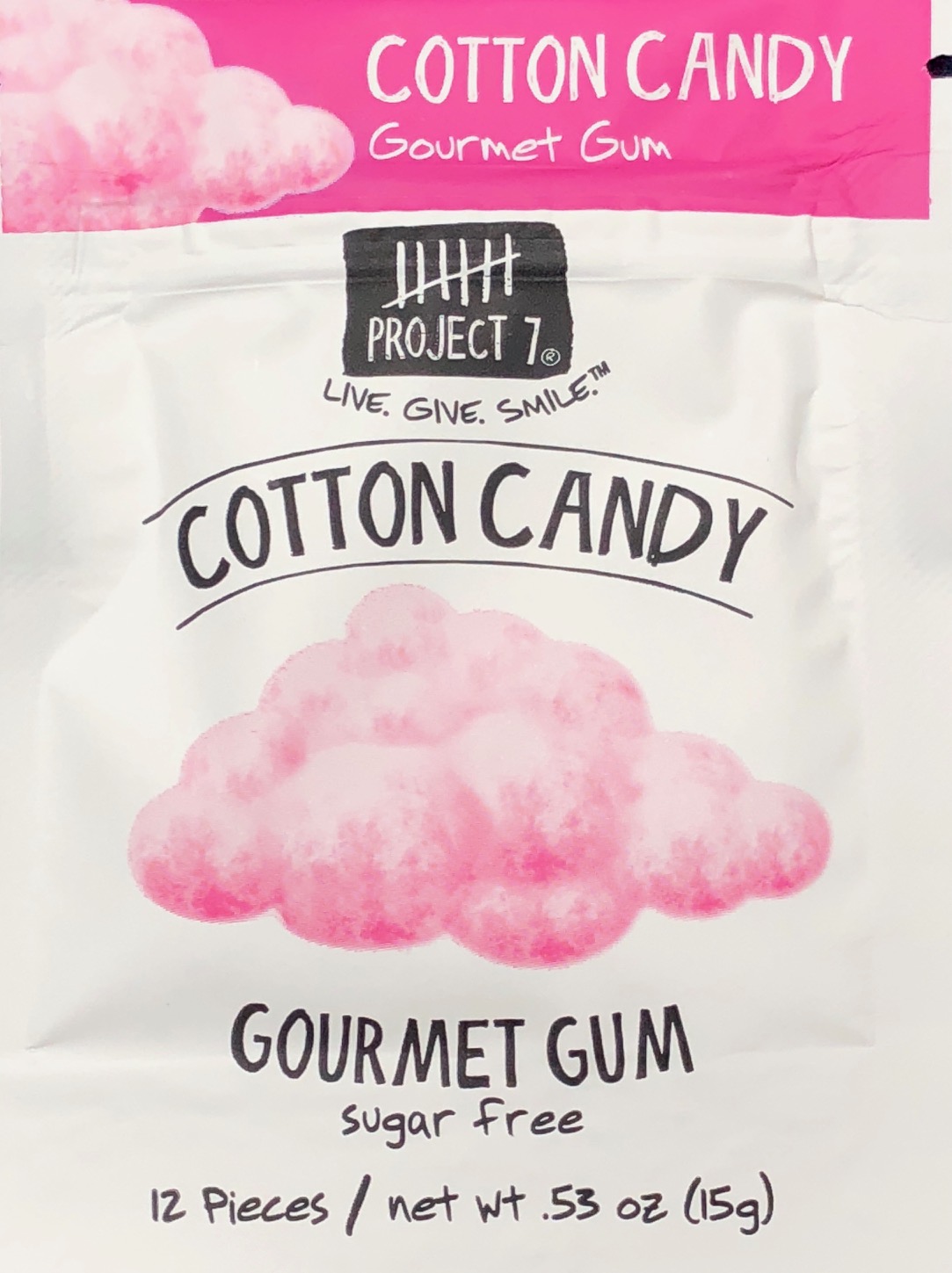 Obsessive Sweets Project 7 Sugar Free Cotton Candy Gourmet Gum