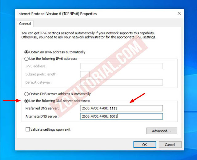 Cara Mengganti DNS Provider di Windows 10/8/7 Tanpa Aplikasi