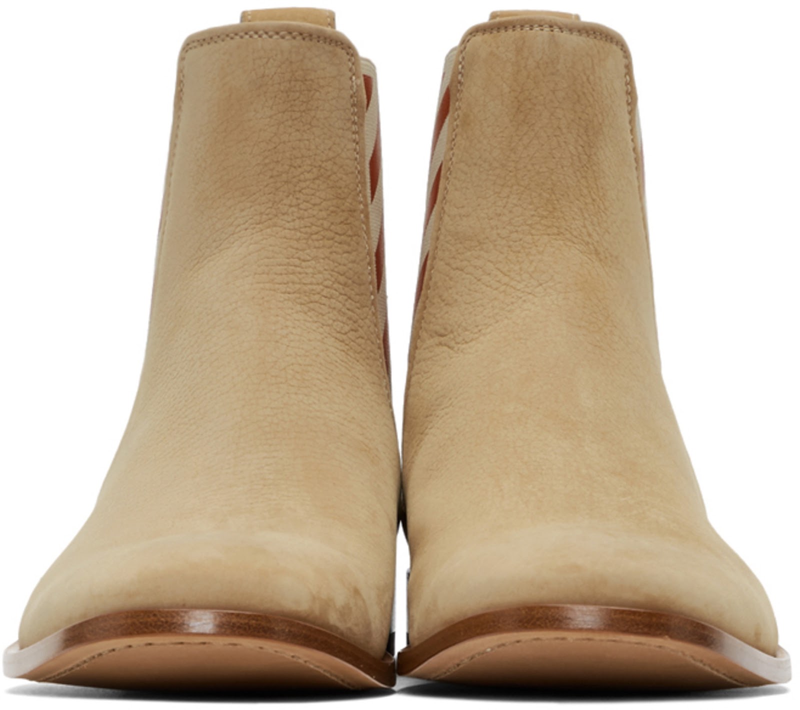 off white chelsea boots