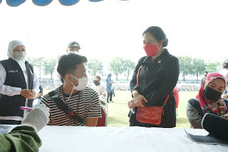 Liat Vaksinasi, Puan Maharani : Sasaran Makin Luas, Pasokan Vaksin Harus Makin Lancar 2 IMG 20210805 WA0280